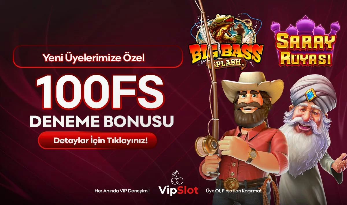 100 FREESPİN DENEME BONUSU